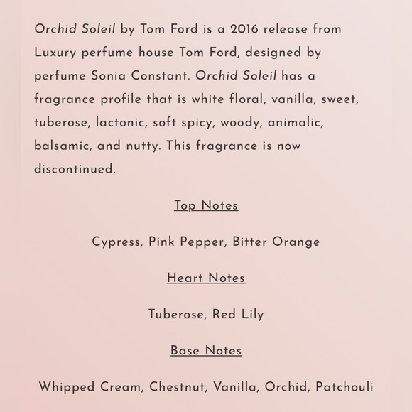 Orchid Soleil Tom Ford EDP eau de parfum for women 1.7 oz/50 ml - Picture 9 of 9